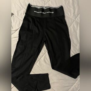 Alexander Wang Jet Black Trousers